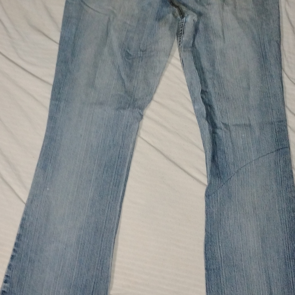 Squeeze Women's Straight Leg Jeans - Light Blue
